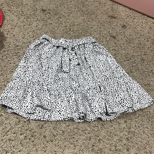 Shein polka dot skirt